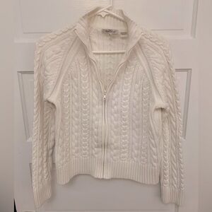 Wainscott Canle-knit Cardigan